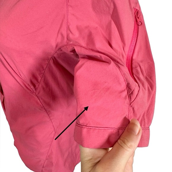 Arc’teryx Fernie Short Sleeve Nylon Snap Front Shirt in Pink Outdoors Hiking - Picture 16 of 16